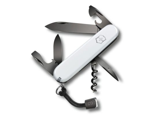 Нож перочинный VICTORINOX Spartan PS, 91 мм, 13 функций, белый, со шнурком в комплекте, арт. 025246803