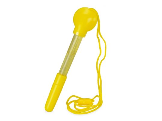 Ручка шариковая с емкостью для мыльных пузырей, желтый (Р), арт. 025088303
