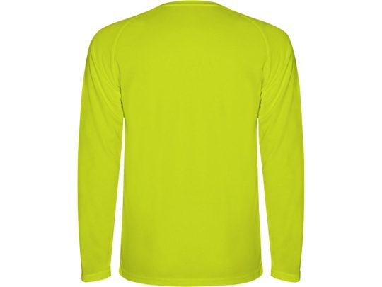 Футболка Montecarlo  мужская с длинным рукавом, неоновый желтый (2XL), арт. 025433803