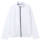 Куртка флисовая унисекс Manakin, белая, размер M/L