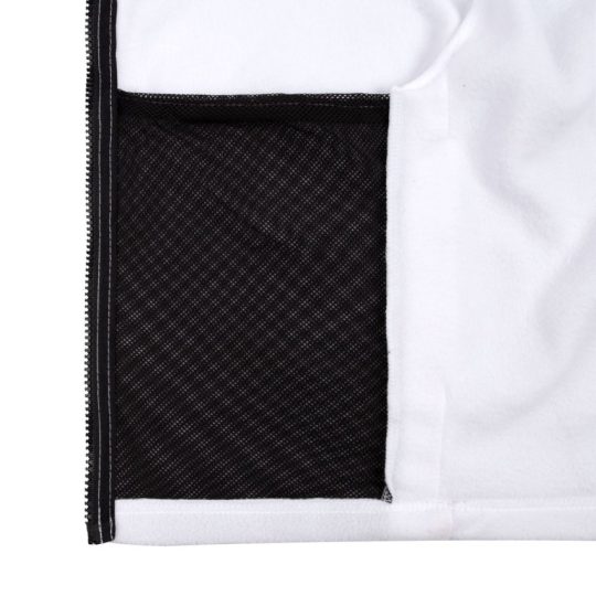 Куртка флисовая унисекс Manakin, белая, размер ХL/ХХL
