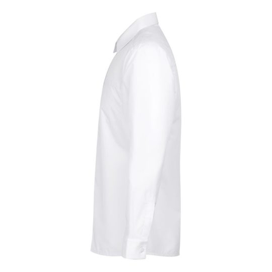 Рубашка мужская с длинным рукавом Collar, белая, размер 50; 176