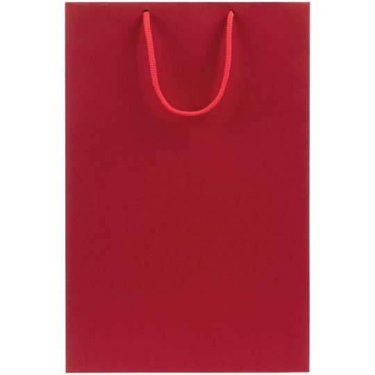 Пакет бумажный Porta, средний, красный