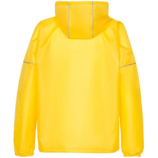 Дождевик со светоотражающими элементами Kivach Promo Blink, желтый, размер S
