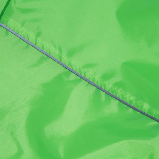 Дождевик со светоотражающими элементами Kivach Promo Blink, зеленое яблоко, размер S