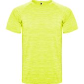 Спортивная футболка Austin детская, меланжевый неоновый желтый (4), арт. 025304803