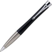 Ручка шариковая Parker модель Urban Muted Black CT в футляре, черный/серебристый, арт. 025295503