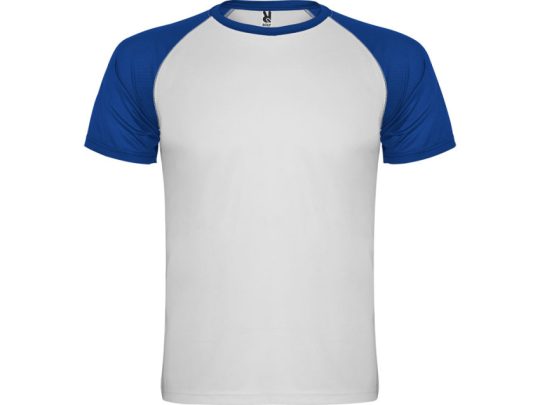 Спортивная футболка Indianapolis мужская, белый/королевский синий (2XL), арт. 025368203