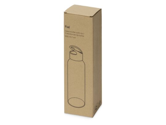 Стеклянная бутылка  Fial, 500 мл, белый, арт. 025466203
