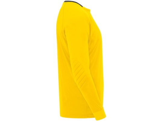 Футболка Porto  мужская с длинным рукавом, желтый/черный (2XL), арт. 025441803