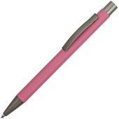 Ручка металлическая soft touch шариковая Tender, фуксия, арт. 025356403