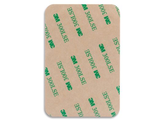 Чехол-картхолдер Favor на клеевой основе на телефон для пластиковых карт и и карт доступа, черный, арт. 025306603