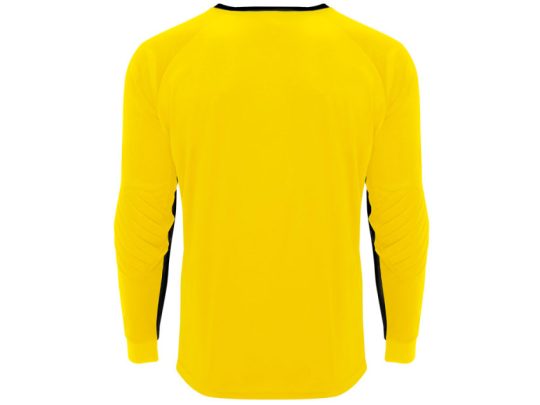Футболка Porto  мужская с длинным рукавом, желтый/черный (XL), арт. 025441703