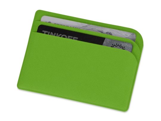 Картхолдер для 3-пластиковых карт Favor, зеленое яблоко, арт. 025371803