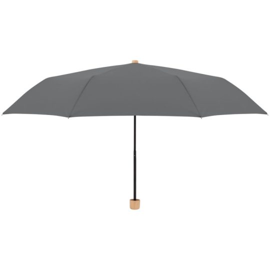 Зонт складной Nature Mini, серый
