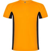 Спортивная футболка Shanghai мужская, неоновый оранжевый/черный (2XL), арт. 025367903