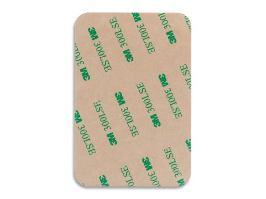 Чехол-картхолдер Favor на клеевой основе на телефон для пластиковых карт и и карт доступа, красный, арт. 025306903