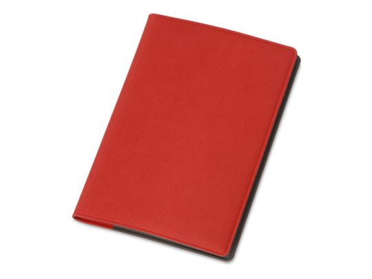 Обложка для паспорта с RFID защитой отделений для пластиковых карт Favor, красная/серая, арт. 025371503
