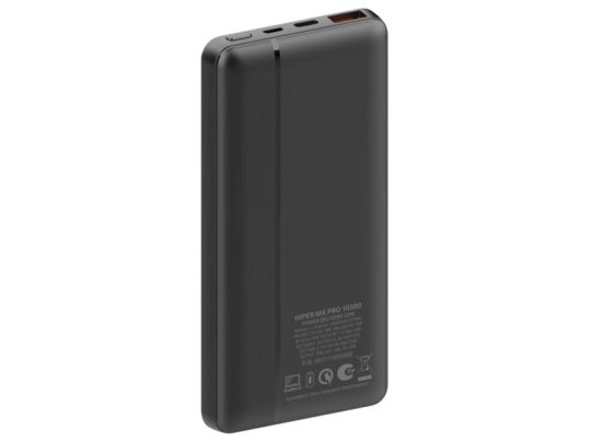 Портативный внешний аккумулятор MX PRO 10000 Black, арт. 025361203