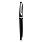 Ручка перьевая Waterman модель Expert в коробке, черная с серебр., арт. 025355203