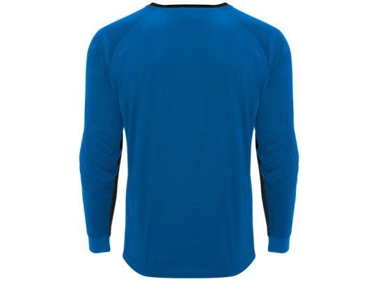 Футболка Porto  мужская с длинным рукавом, королевский синий/черный (XL), арт. 025442803