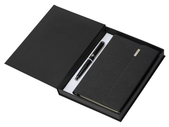 Подарочный набор Tactical Dark: блокнот А5, ручка роллер, арт. 025306403