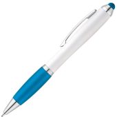 SANS BK.  Шариковая ручка с зажимом из металла, Голубой, арт. 025528003