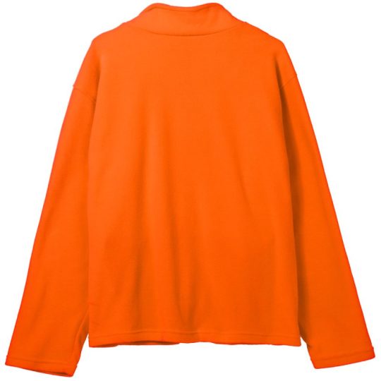 Куртка флисовая унисекс Manakin, оранжевая, размер M/L