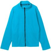 Куртка флисовая унисекс Manakin, бирюзовая, размер XL/XXL