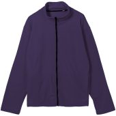Куртка флисовая унисекс Manakin, фиолетовая, размер XS/S