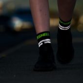 Водонепроницаемые носки Pro Visibility Cycling, черные с серым, размер L