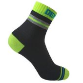 Водонепроницаемые носки Pro visibility Cycling, черные с зеленым, размер M