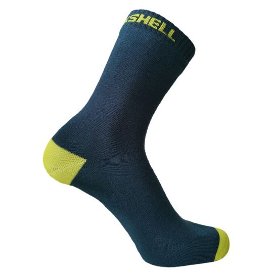 Водонепроницаемые носки Ultra Thin Crew, синие с желтым, размер M
