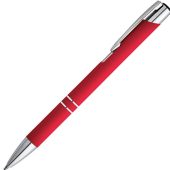 BETA SOFT. Алюминиевая шариковая ручка, Красный, арт. 025520103