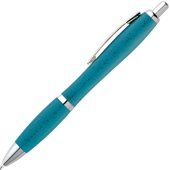 TERRY. Шариковая ручка из волокон пшеничной соломы и ABS, Голубой, арт. 025555903