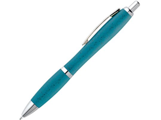 TERRY. Шариковая ручка из волокон пшеничной соломы и ABS, Голубой, арт. 025555903
