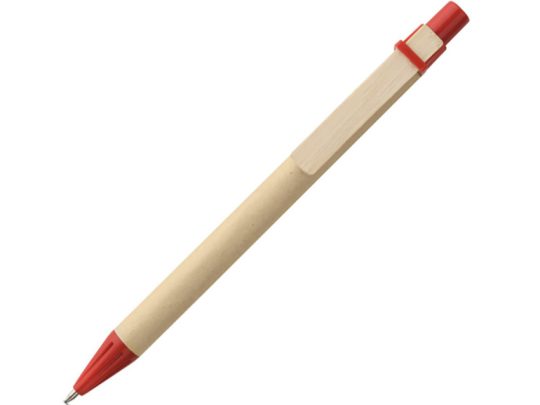 NAIROBI. Шариковая ручка из крафт-бумаги, Красный, арт. 025549603