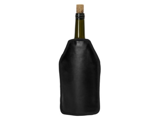 Охладитель-чехол для бутылки вина, черный, арт. 025507403