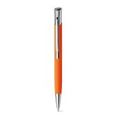 OLAF SOFT. Алюминиевая шариковая ручка, Оранжевый, арт. 025601503
