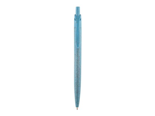 CAMILA. Шариковая ручка из волокон пшеничной соломы и ABS, Голубой, арт. 025557203