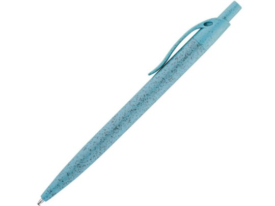 CAMILA. Шариковая ручка из волокон пшеничной соломы и ABS, Голубой, арт. 025557203