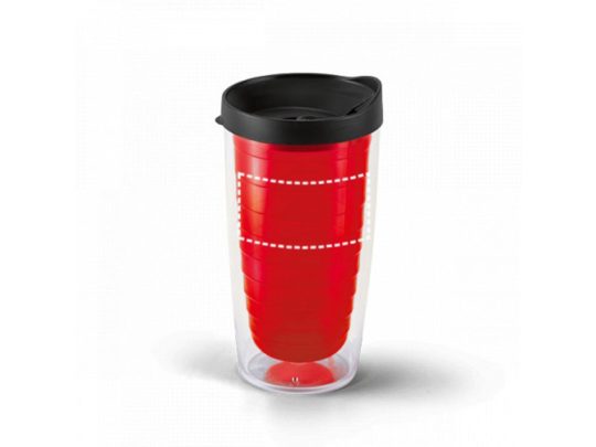 GASOL. Чашка для путешествия 450 мл, Красный, арт. 025595903