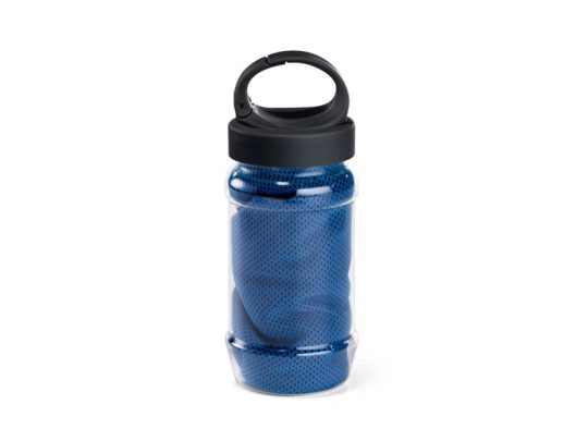 ARTX PLUS. Полотенце для спорта с бутылкой, Королевский синий, арт. 025598003