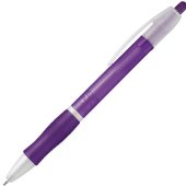 SLIM. Шариковая ручка с противоскользящим покрытием, Пурпурный, арт. 025531403