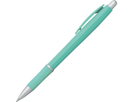 OCTAVIO. Шариковая ручка с противоскользящим покрытием, Бирюзовый, арт. 025548103