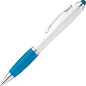 SANS.  Шариковая ручка с зажимом из металла, Голубой, арт. 025546203