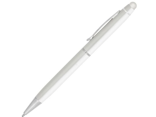 JULIE. Шариковая ручка из металла с стилусом, Белый, арт. 025519303