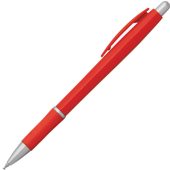 OCTAVIO. Шариковая ручка с противоскользящим покрытием, Красный, арт. 025548203