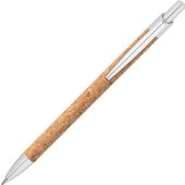 NATURA. Шариковая ручка из пробки и алюминия, Натуральный, арт. 025541603