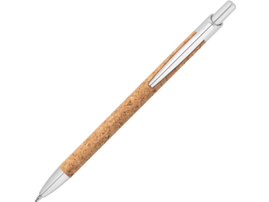 NATURA. Шариковая ручка из пробки и алюминия, Натуральный, арт. 025541603